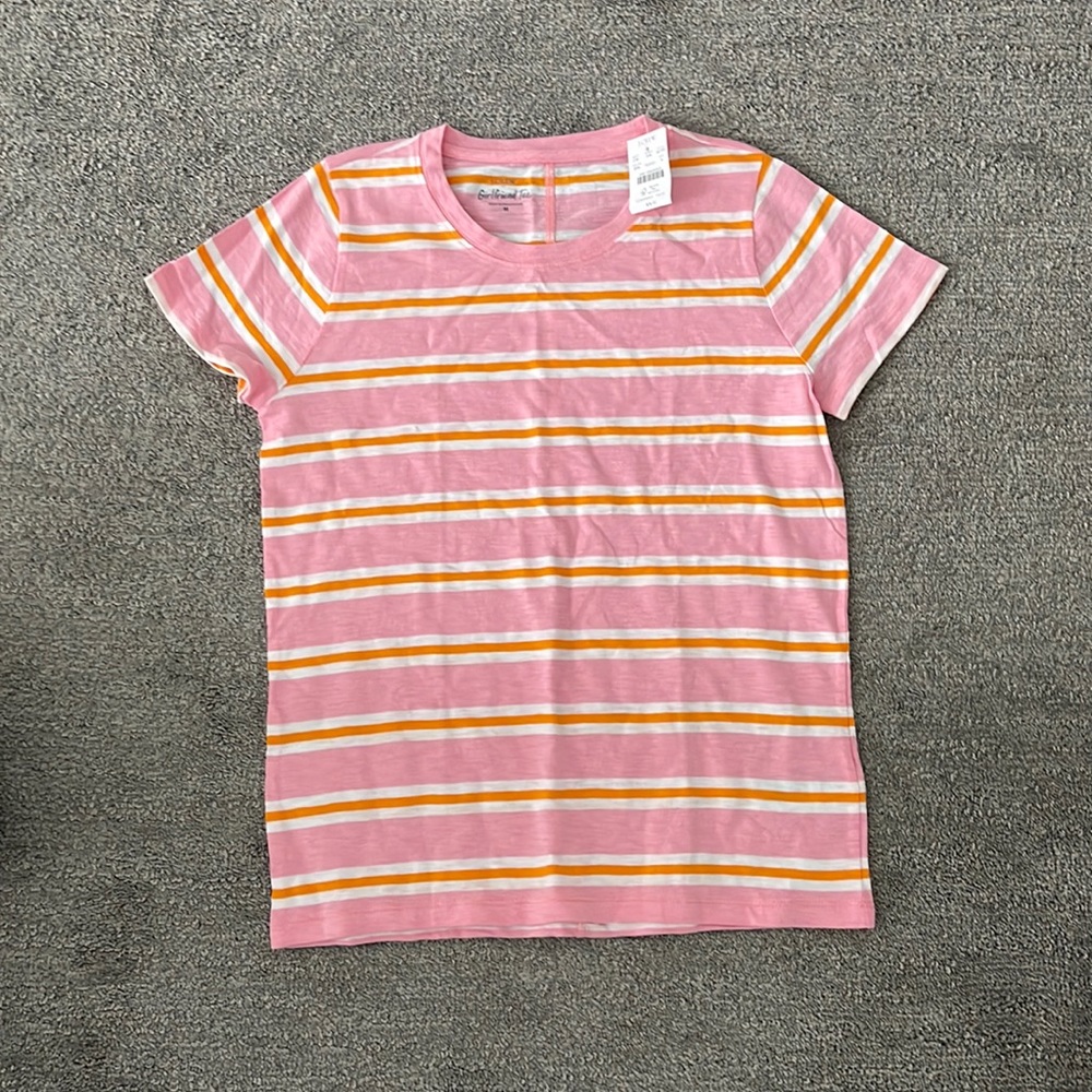 Jcrew Girlfriend Tee Medium